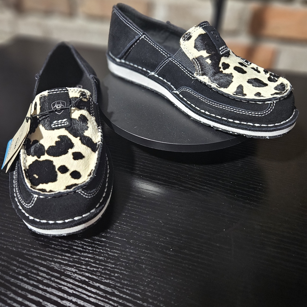 Ariat Women's Black and White Loafers